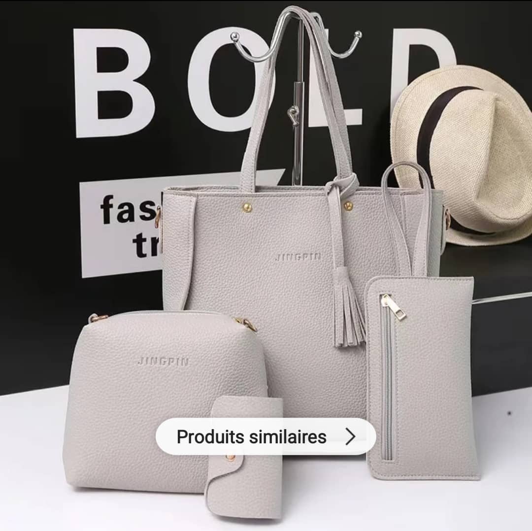 Ensemble de Sac à main 4 en 1