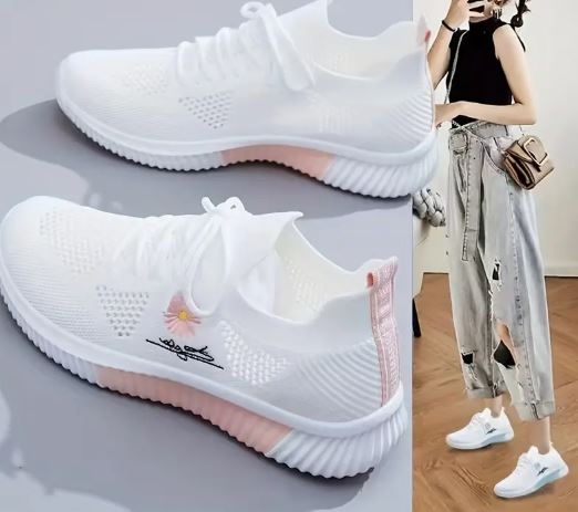 Baskets orthopédiques décontractées respirantes pour femmes à la mode pour toutes les saisons